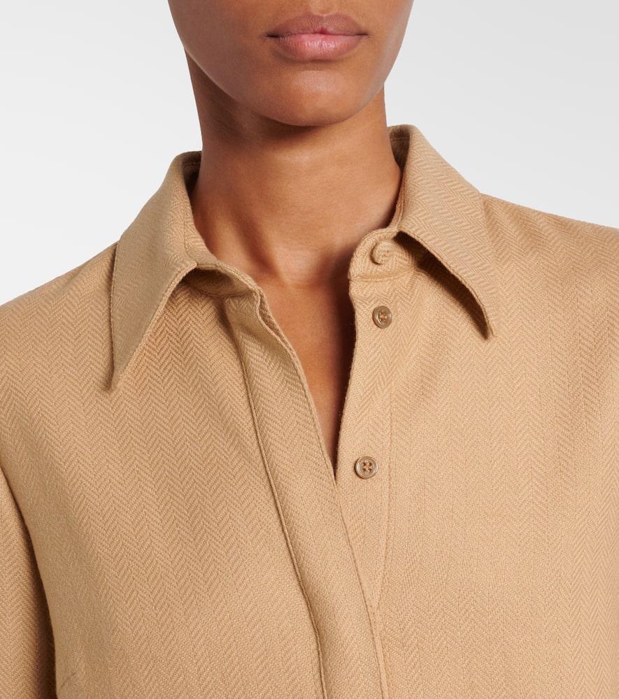 Cruz cashmere and silk shirt