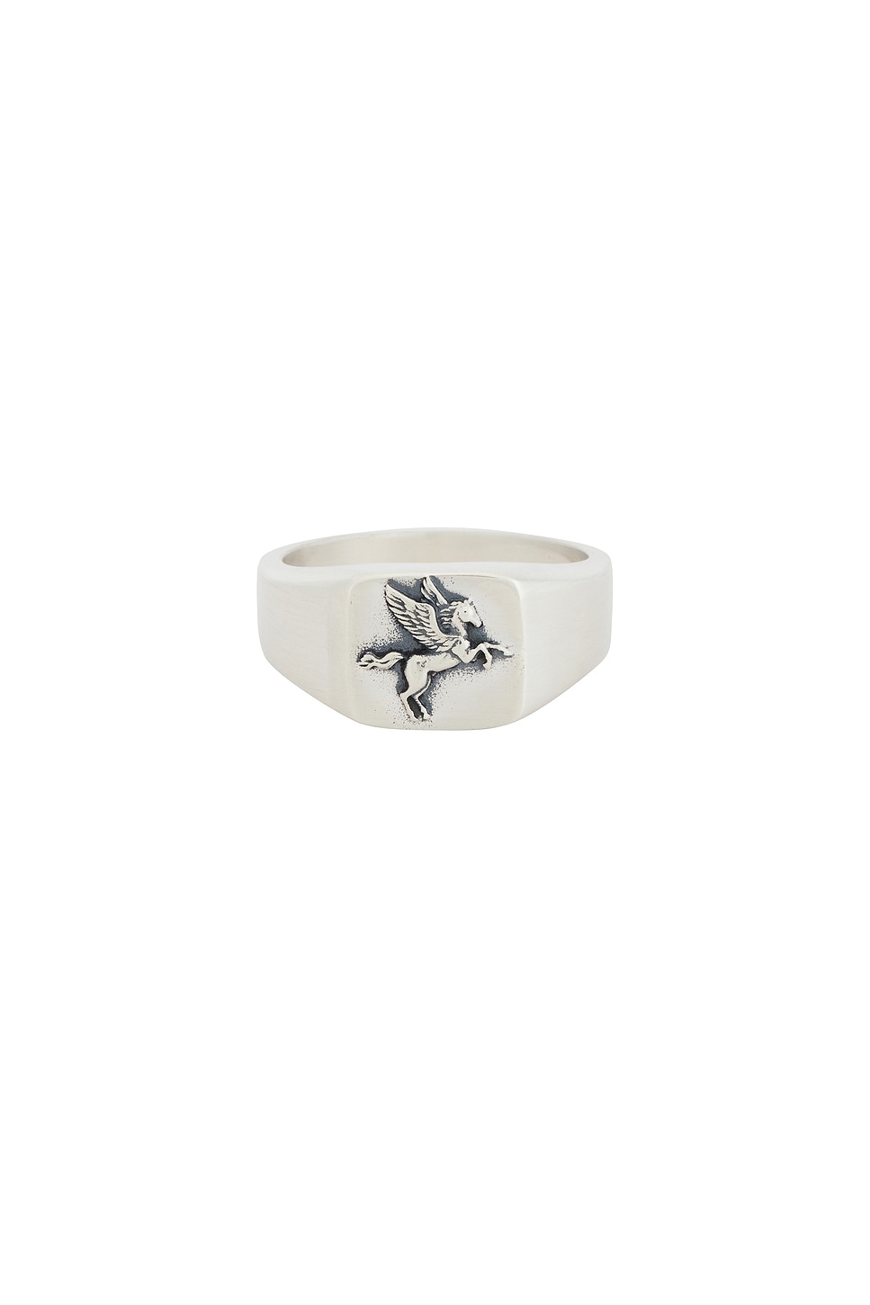 Men's Pegasus Ring in Silver