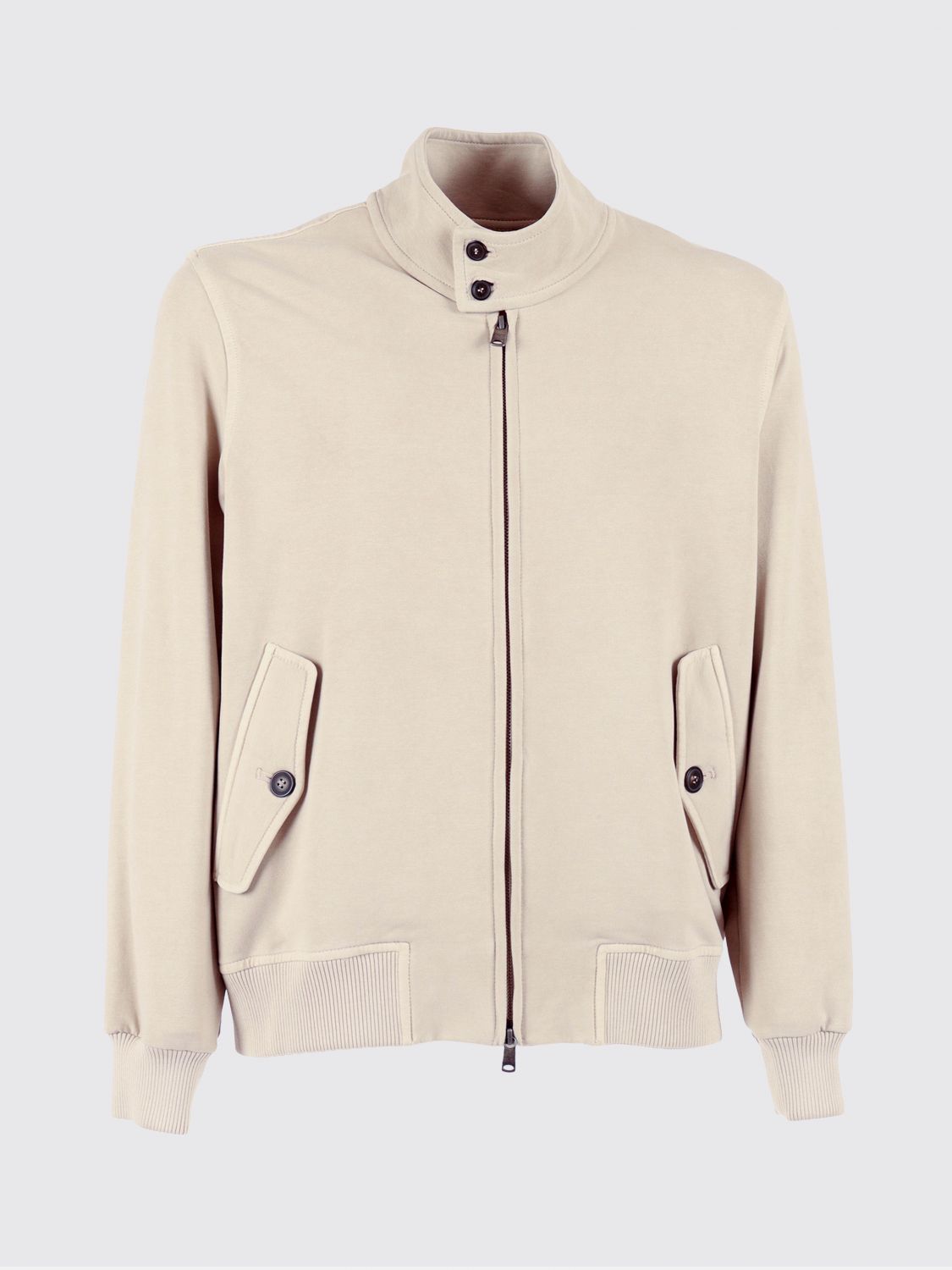 Coat Men color Beige