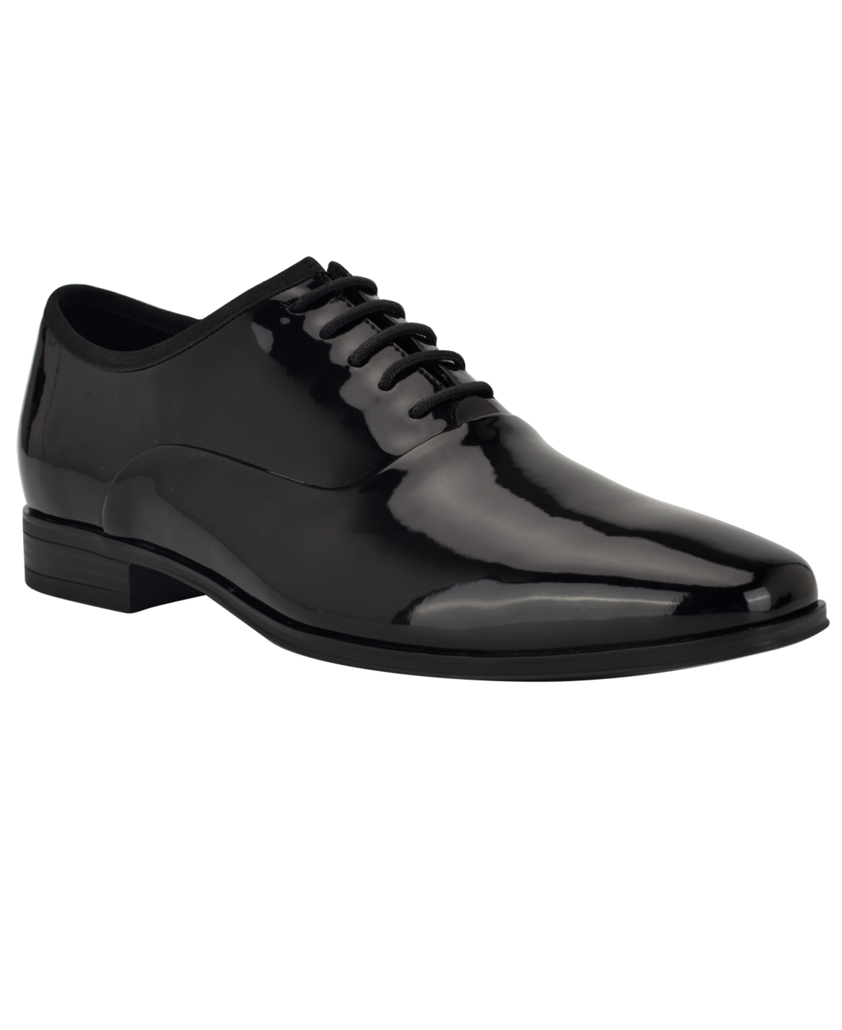 Men's Cardiff Round Toe Dress Loafer - Black Patent