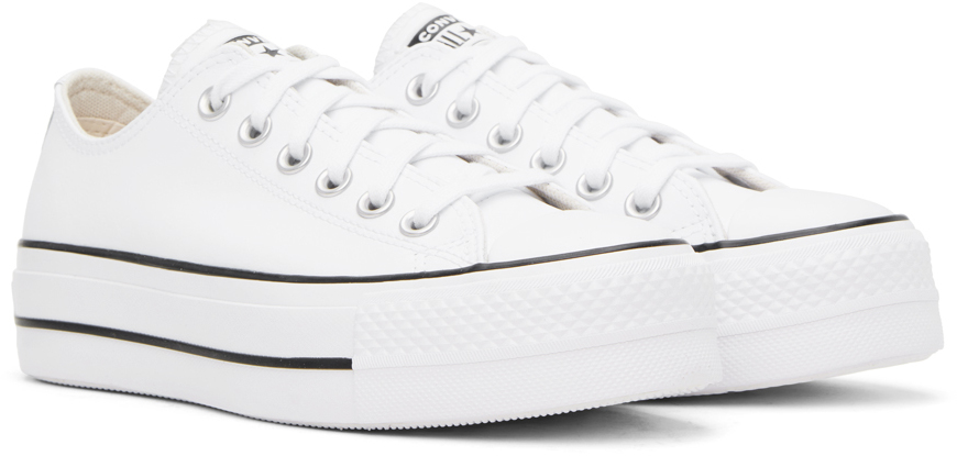 White Chuck Taylor All Star Platform Sneakers