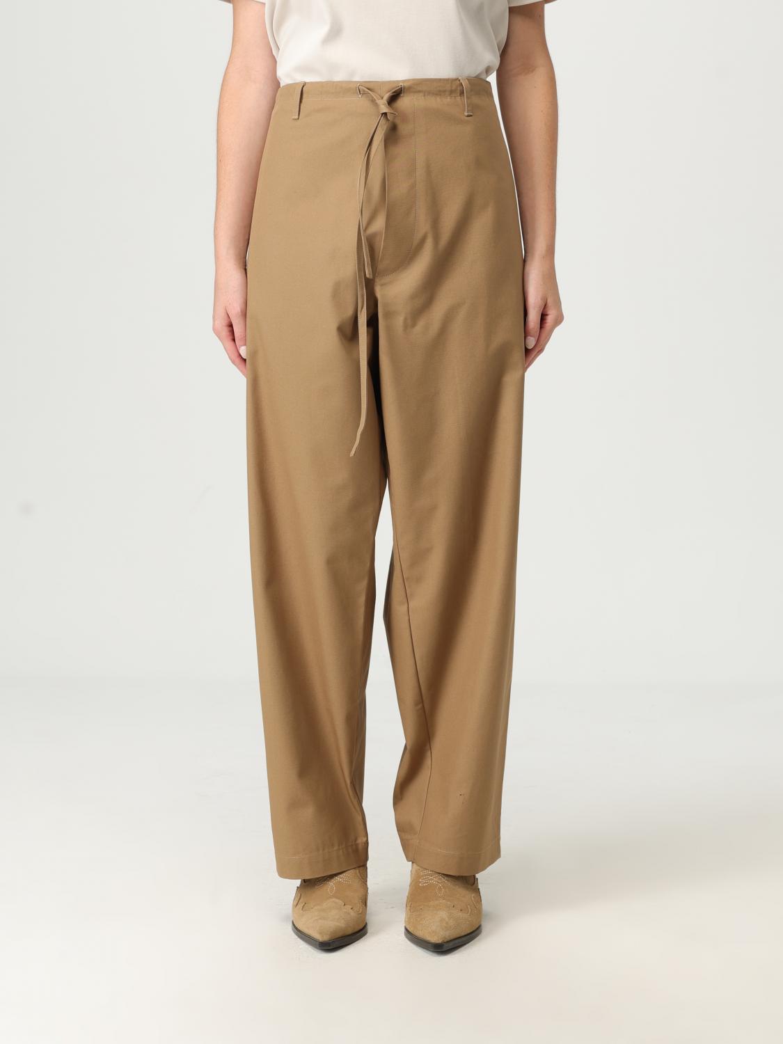 Pants Woman color Brown