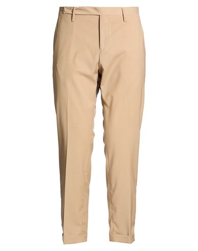 Man Pants Sand Size 38 Polyester, Wool, Elastane