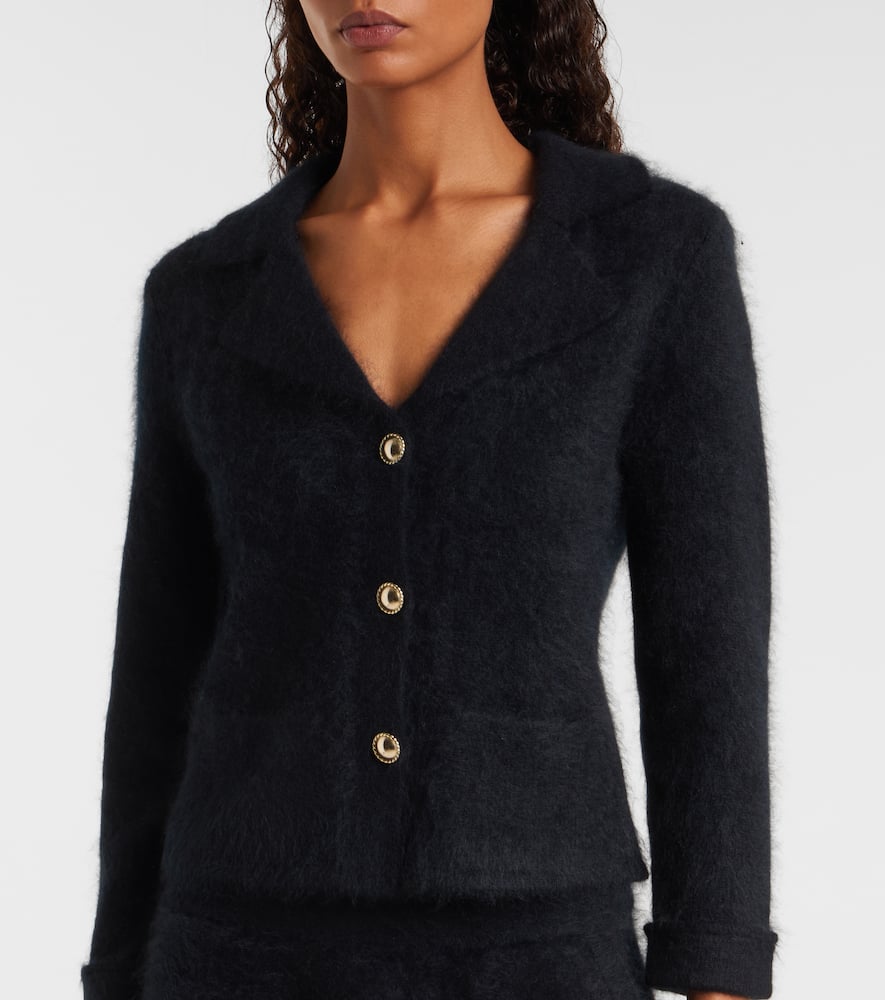 Wool and cashmere cardigan