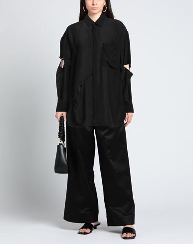 Woman Shirt Black Size 4 Viscose