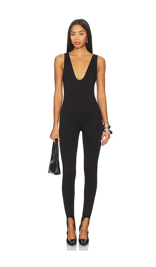 AFRM Beloit Jumpsuit in Noir. L also in S, XXS