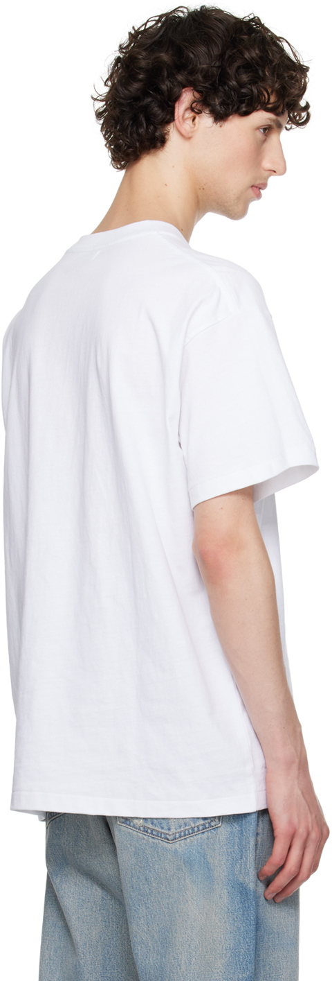 John Elliott White Oversized University T-Shirt