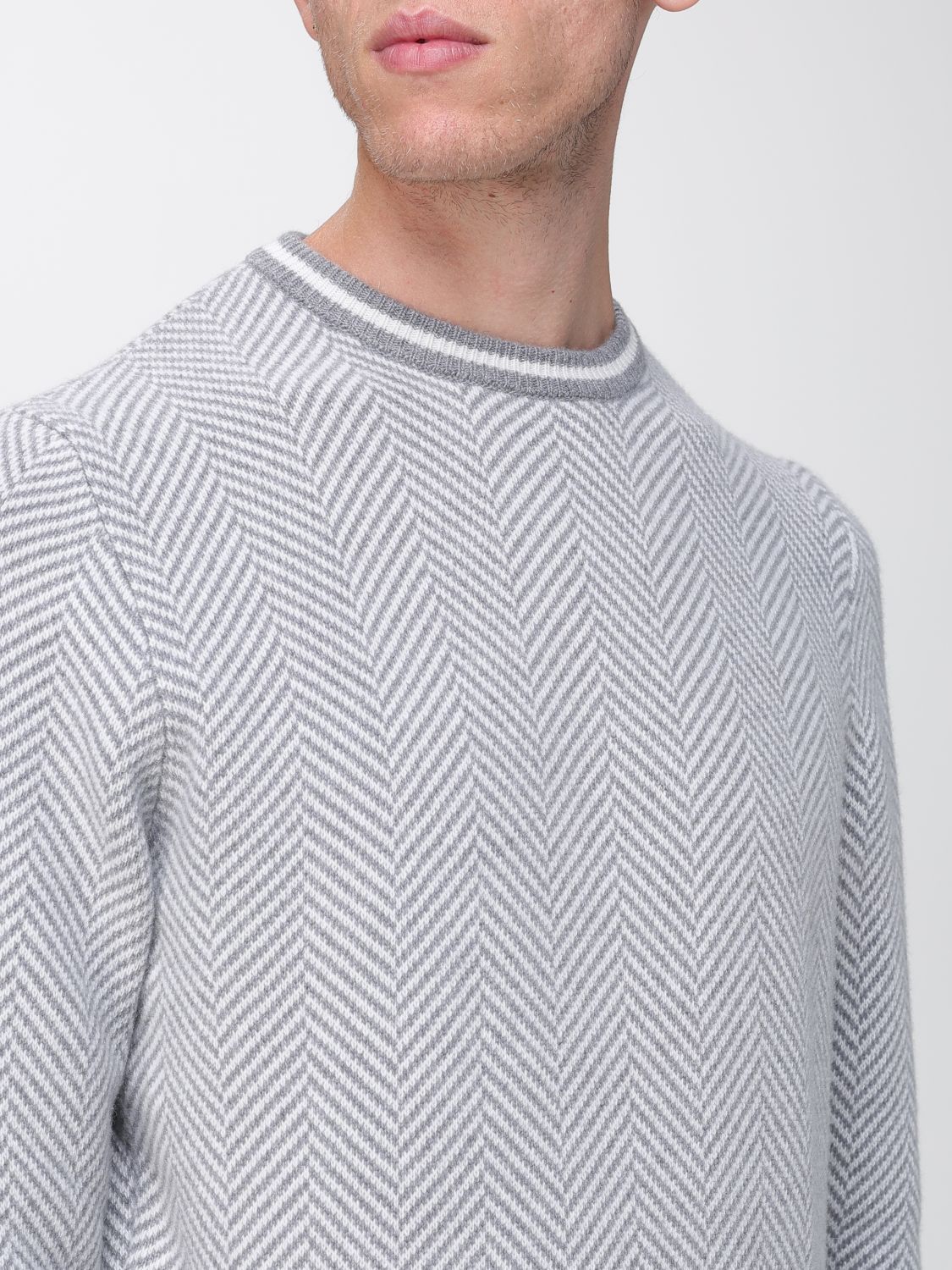 Sweater Men color Grey