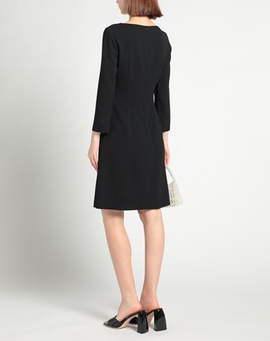 Woman Midi dress Black Size 6 Acetate, Viscose