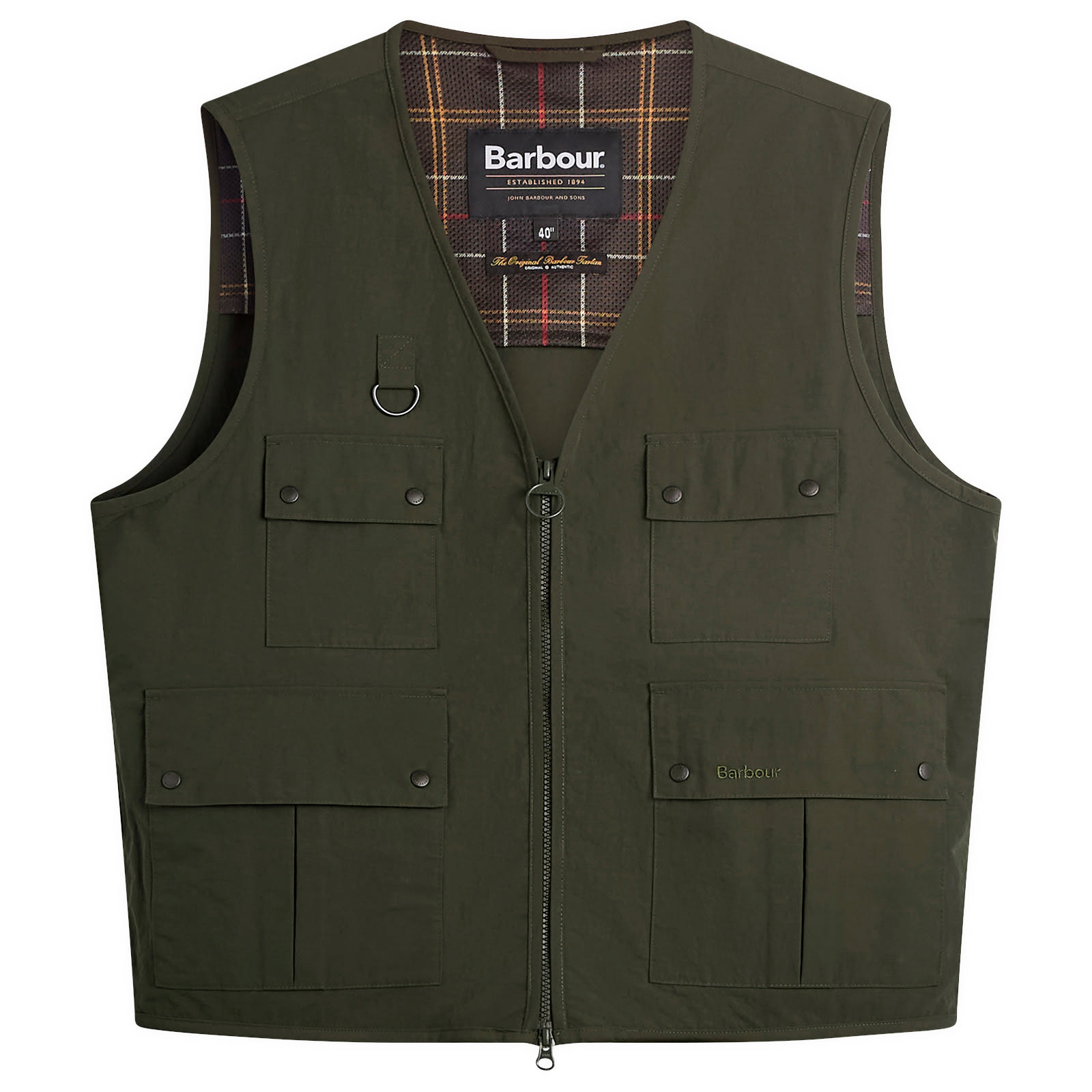 Men's Fly Fishing Vest in Sage