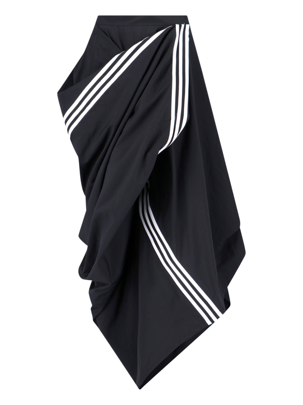 Asymmetric skirt - Black