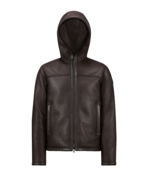 Charnassere Nappa Leather Down Jacket