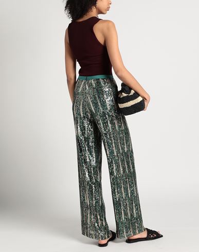 Siyu Woman Pants Green Size 2 Polyamide, Elastane