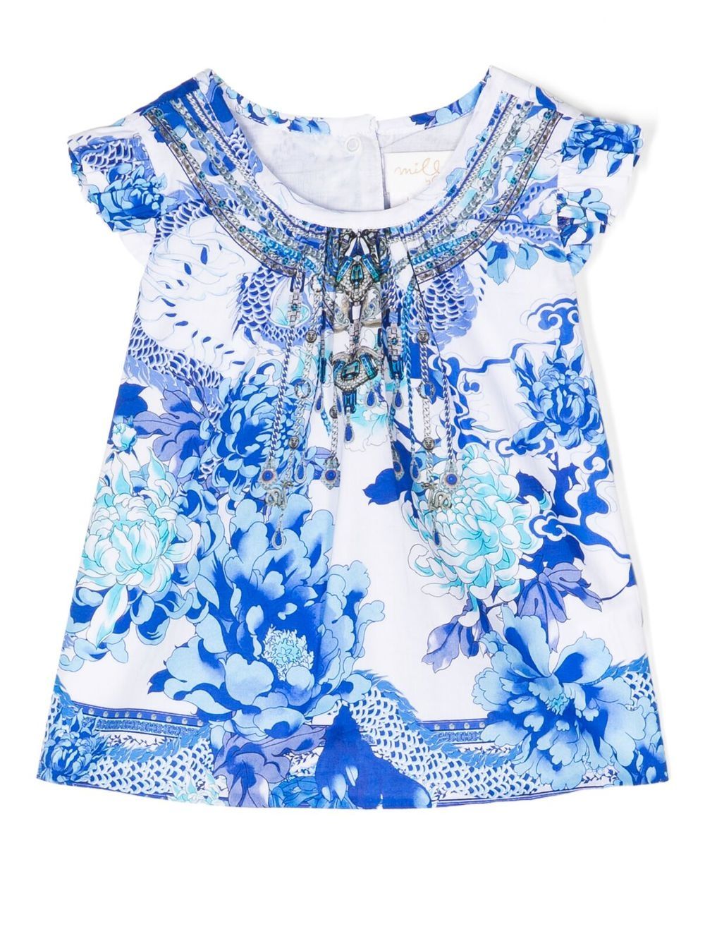 Heart Of A Dragon dress set - Blue