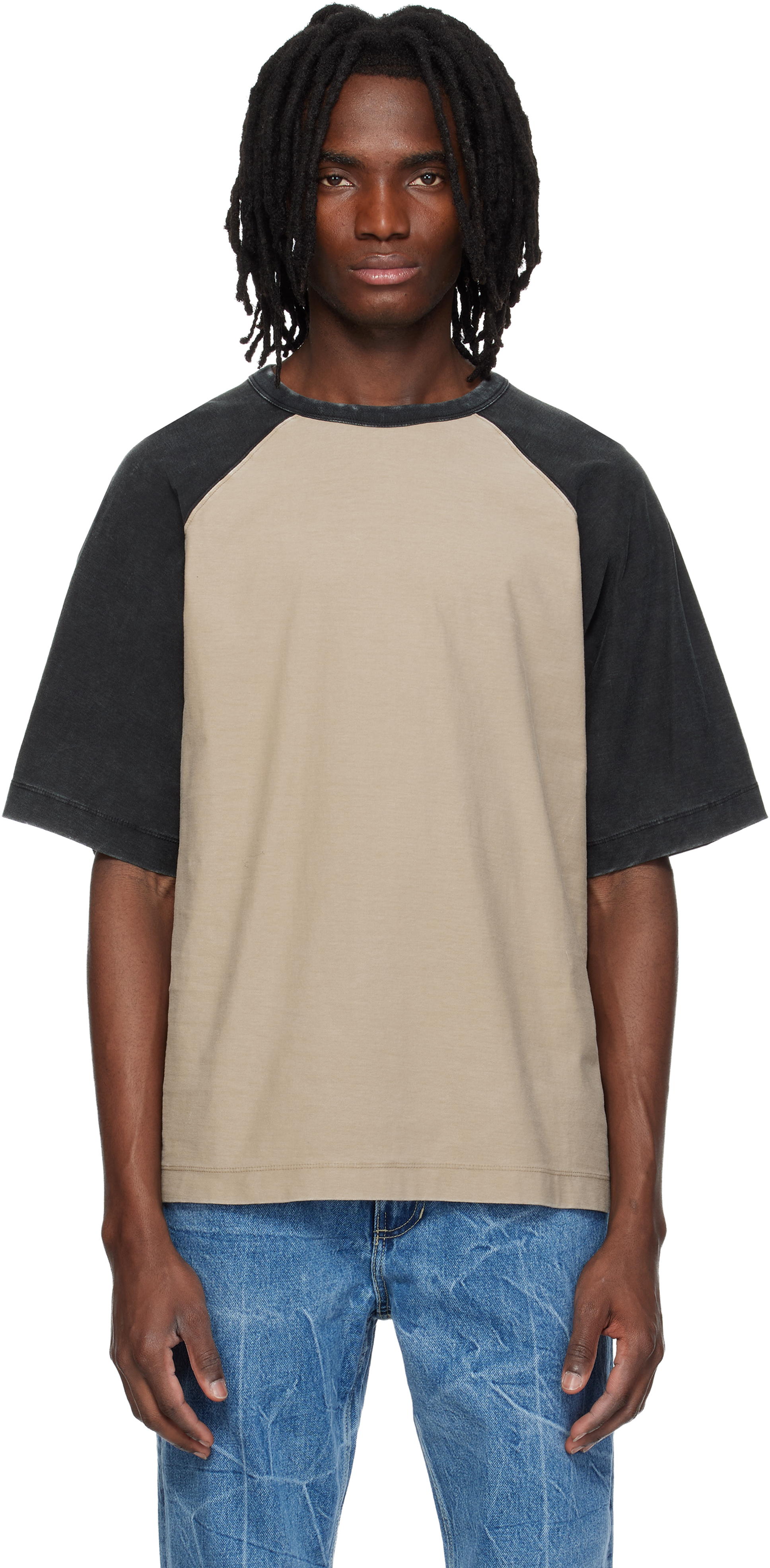 Brown & Black Block T-shirt