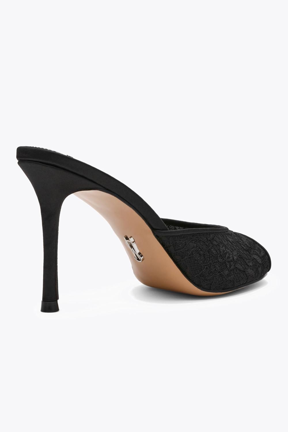 STEVE MADDEN Women's 'Rollout Black Lace' Fabric Hee