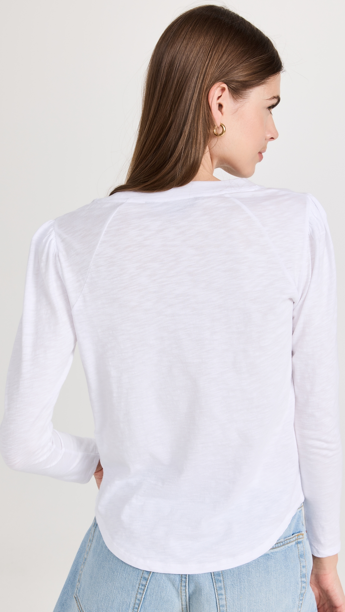 Mason Baseball Tee White