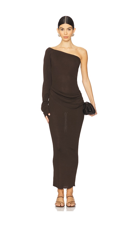 Baobab MAXIKLEID MIT EINEM TRÄGER KAIRI in Brown. Größe XS. Also in L, M