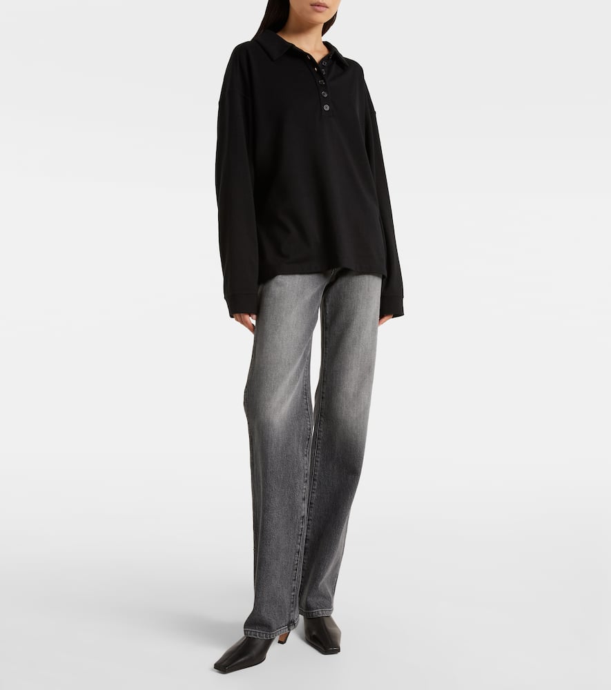 Danielle high-rise straight jeans