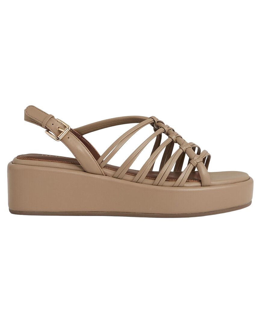 Lana Knot Strappy Leather Flatform