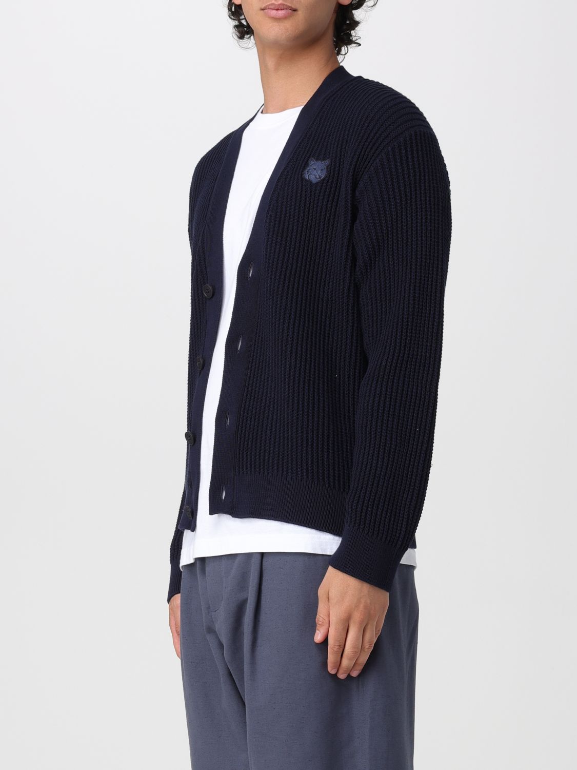 MAISON KITSUNÉ Sweatshirt Men color Navy