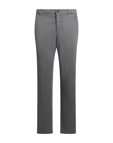 Man Pants Grey Size 32 Cotton, Elastane