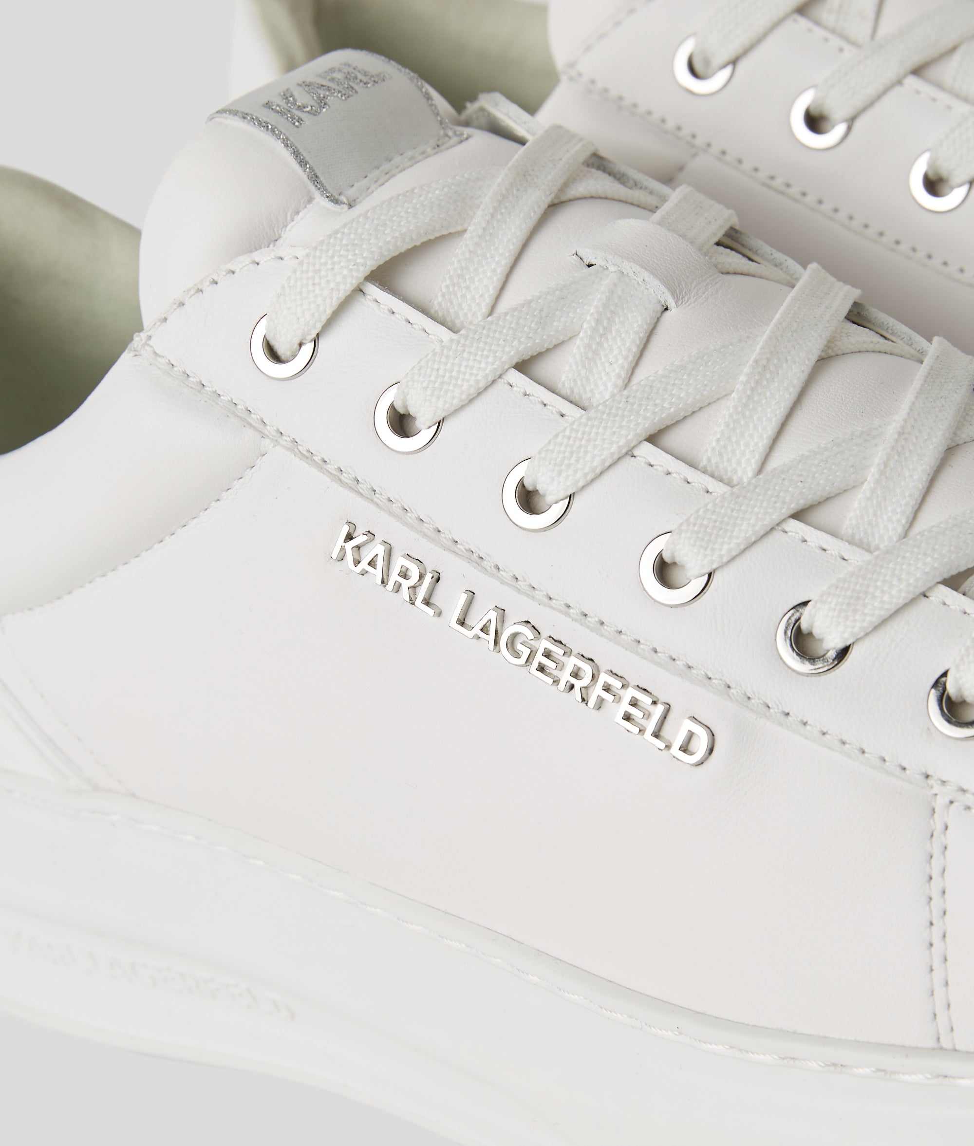 Karl Lagerfeld - Ikon Nft Kapri-sneaker, Herren, Weiss, Größe