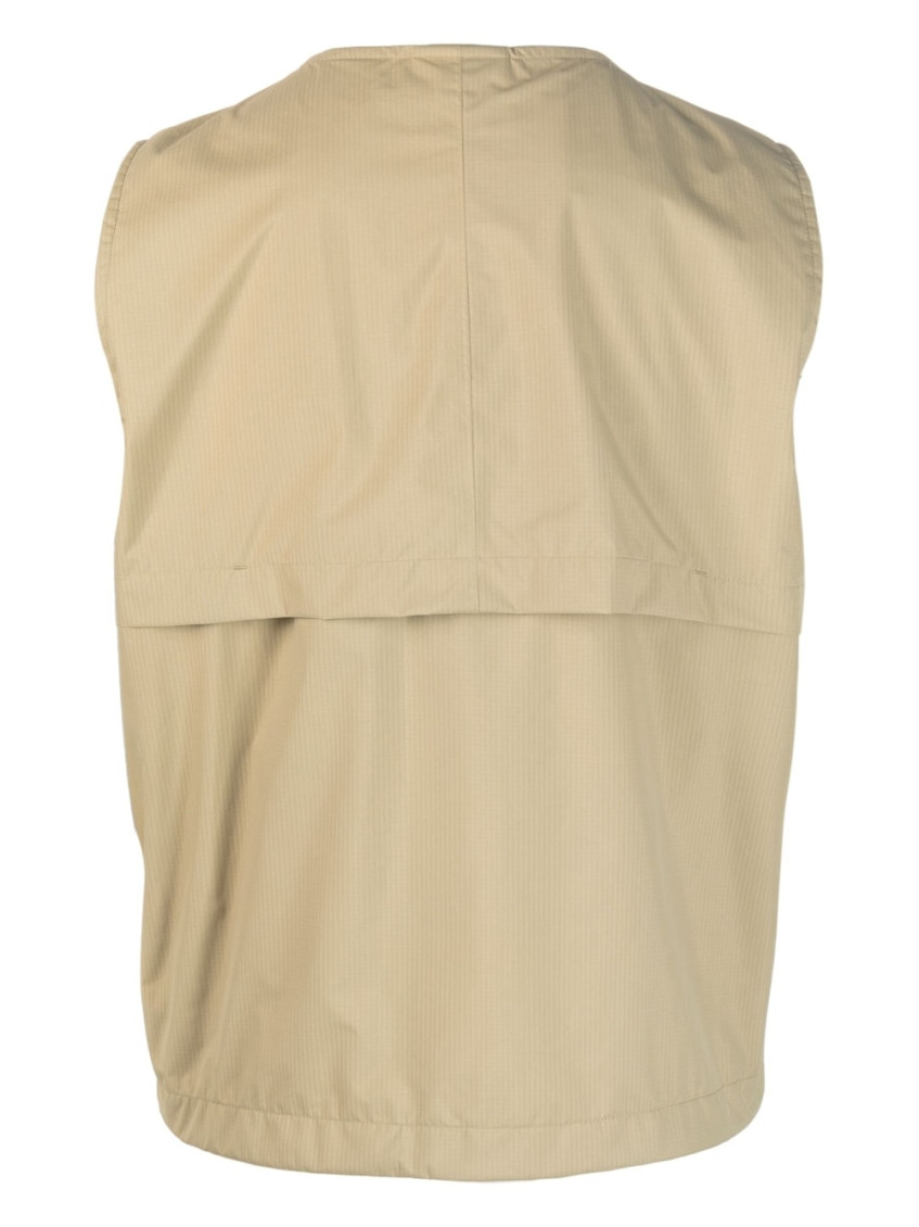 Beige Water Repellent Vest