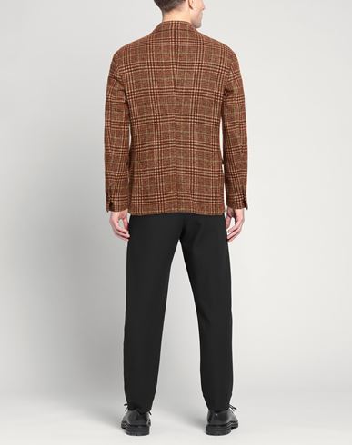 By Slowear Man Blazer Tan Size 38 Virgin Wool, Polyamide