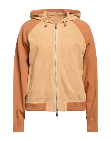Woman Jacket Sand Size 2 Sheepskin