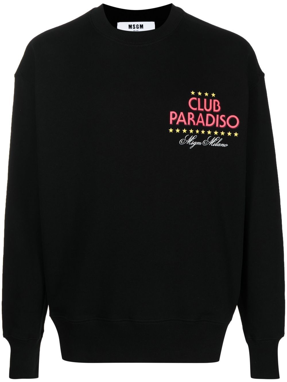 Logo-print sweatshirt - Black