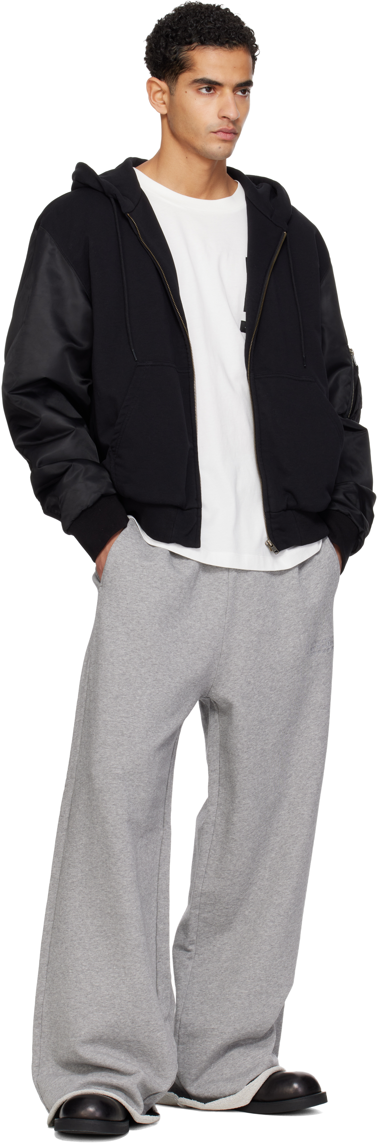 Black Hooded Jacket