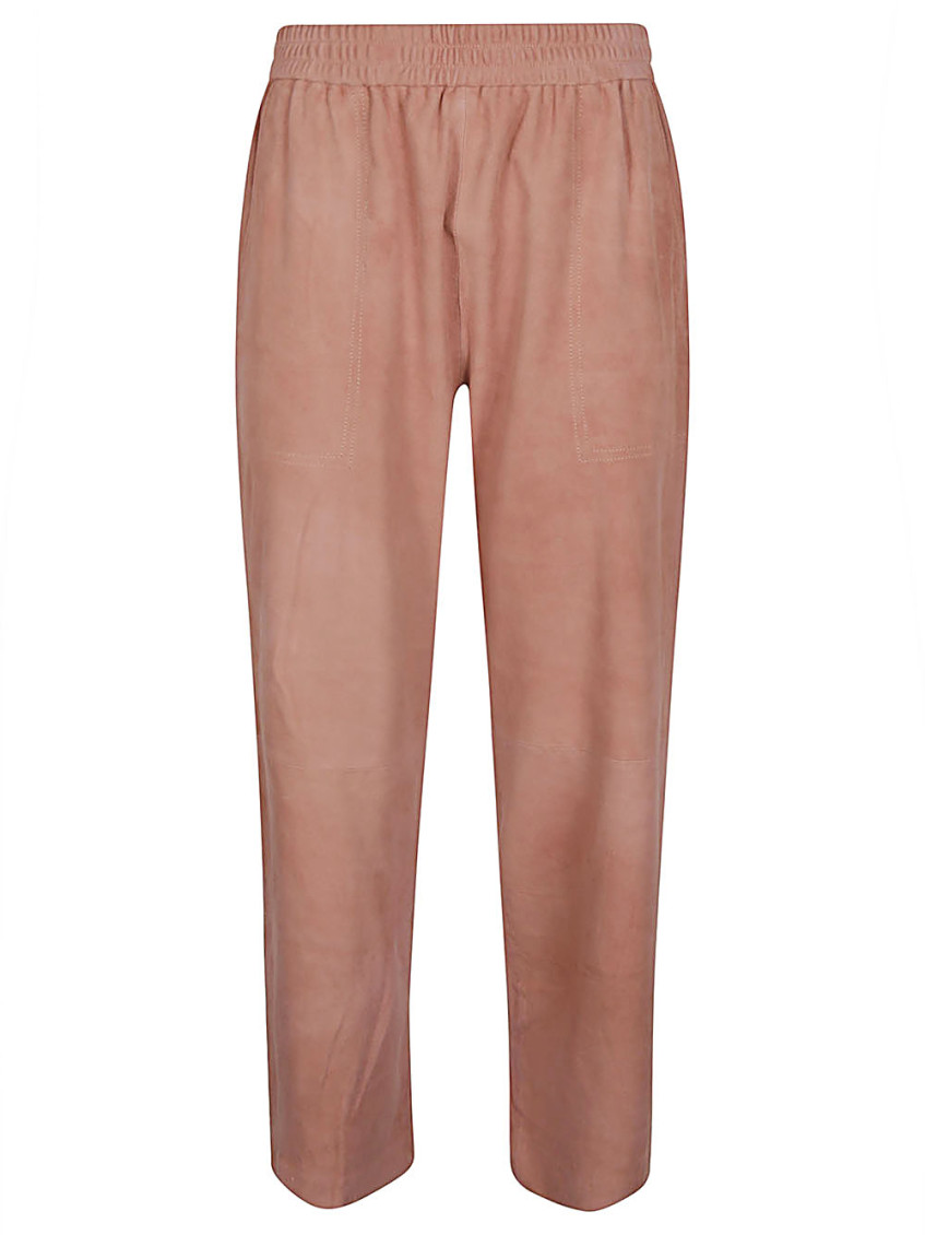 VIA MASINI 80- Suede Leather Trousers