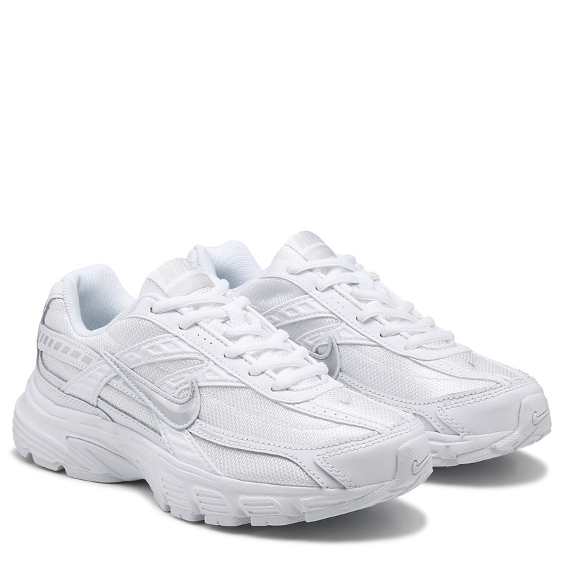 Women's Initiator Retro Sneakers (White/Silver/Blue)