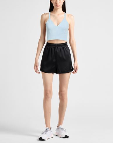 Woman Top Sky blue Size M/L Nylon, Elastane