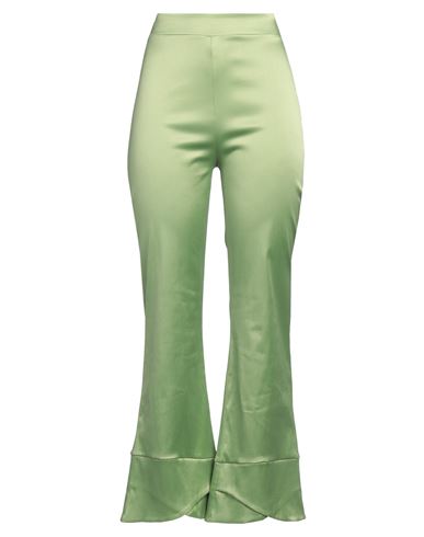 Gold Capsule Woman Pants Green Size XS Polyester, Cotton, Elastane