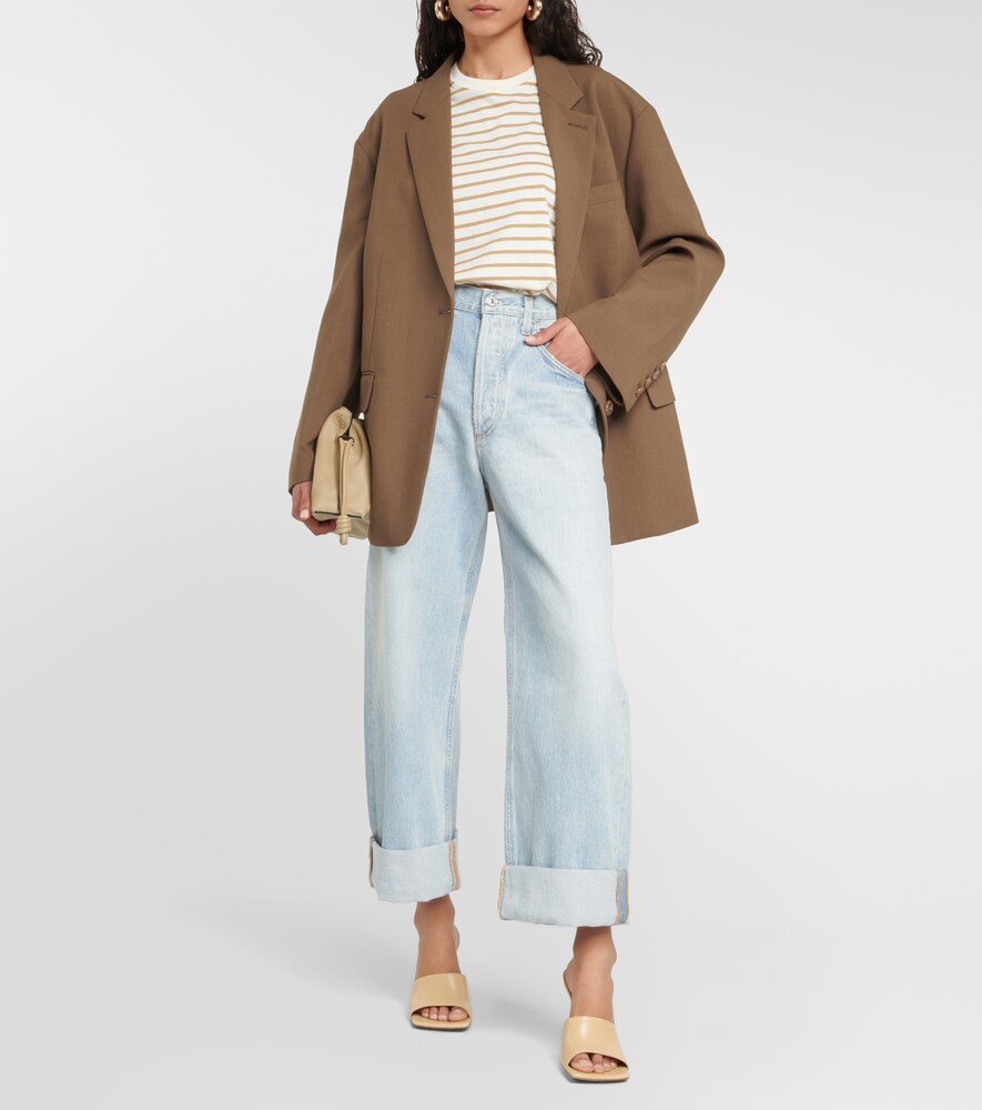 Ayla high-rise wide-leg jeans