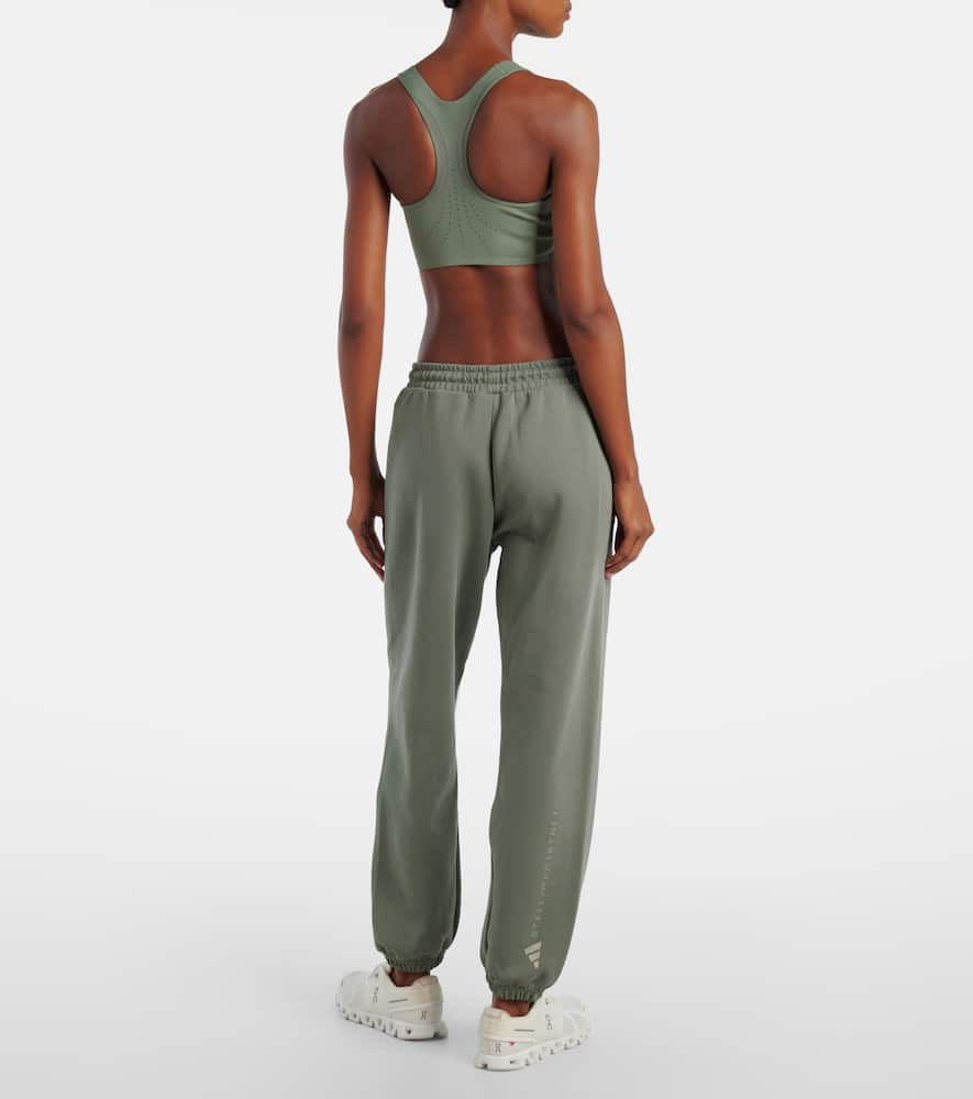 Cotton-blend fleece sweatpants