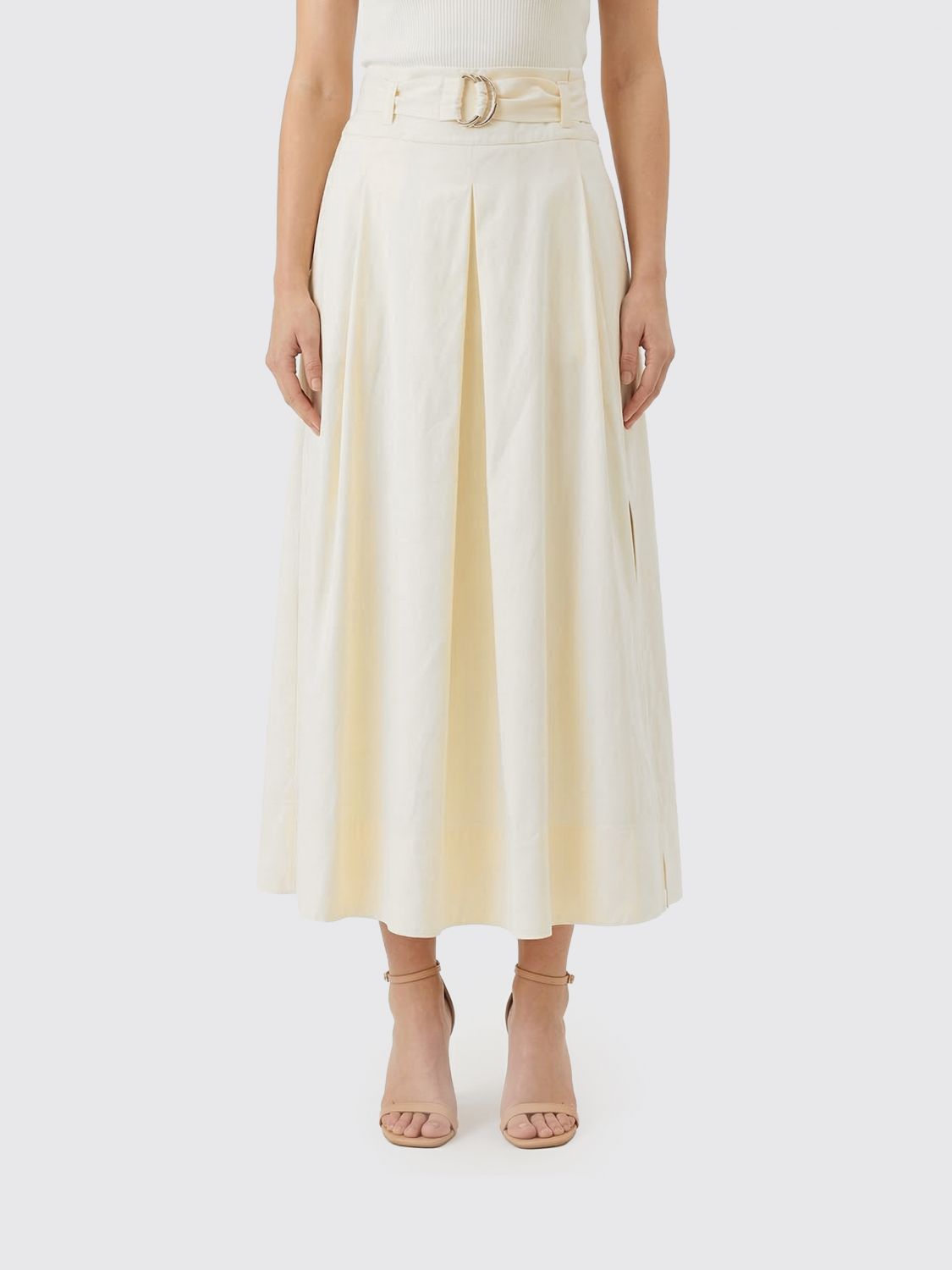 Skirt Woman color White