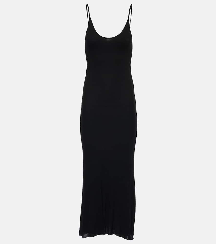 Leesal jersey midi dress