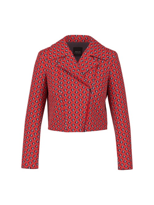 Marc Cain Scuba jersey jacket, red, 34 N