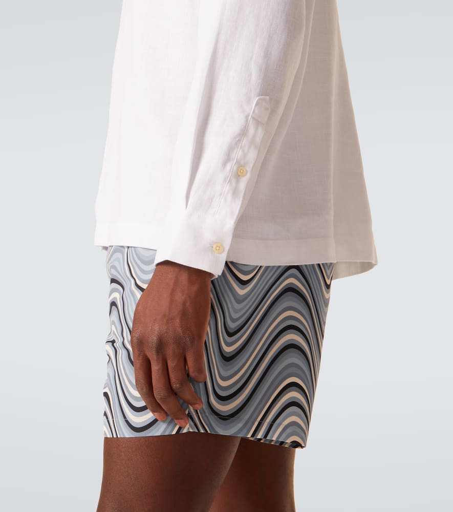Linen and cotton shirt