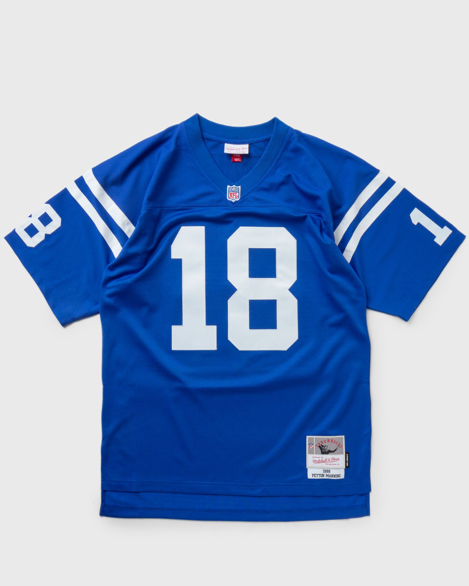 NFL Legacy Jersey Indianapolis Colts 1998 Peyton Manning #18 blue male Jerseys now available at BSTN