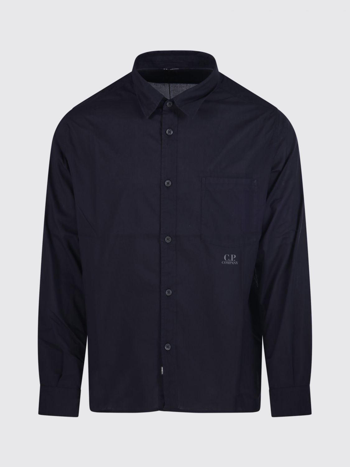 C. P. COMPANY Shirt Men color Blue
