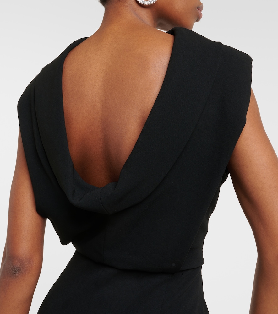High neck cady midi dress