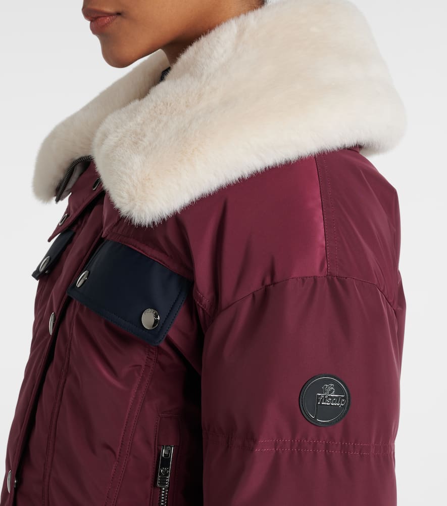 Lakki faux fur-trimmed ski jacket