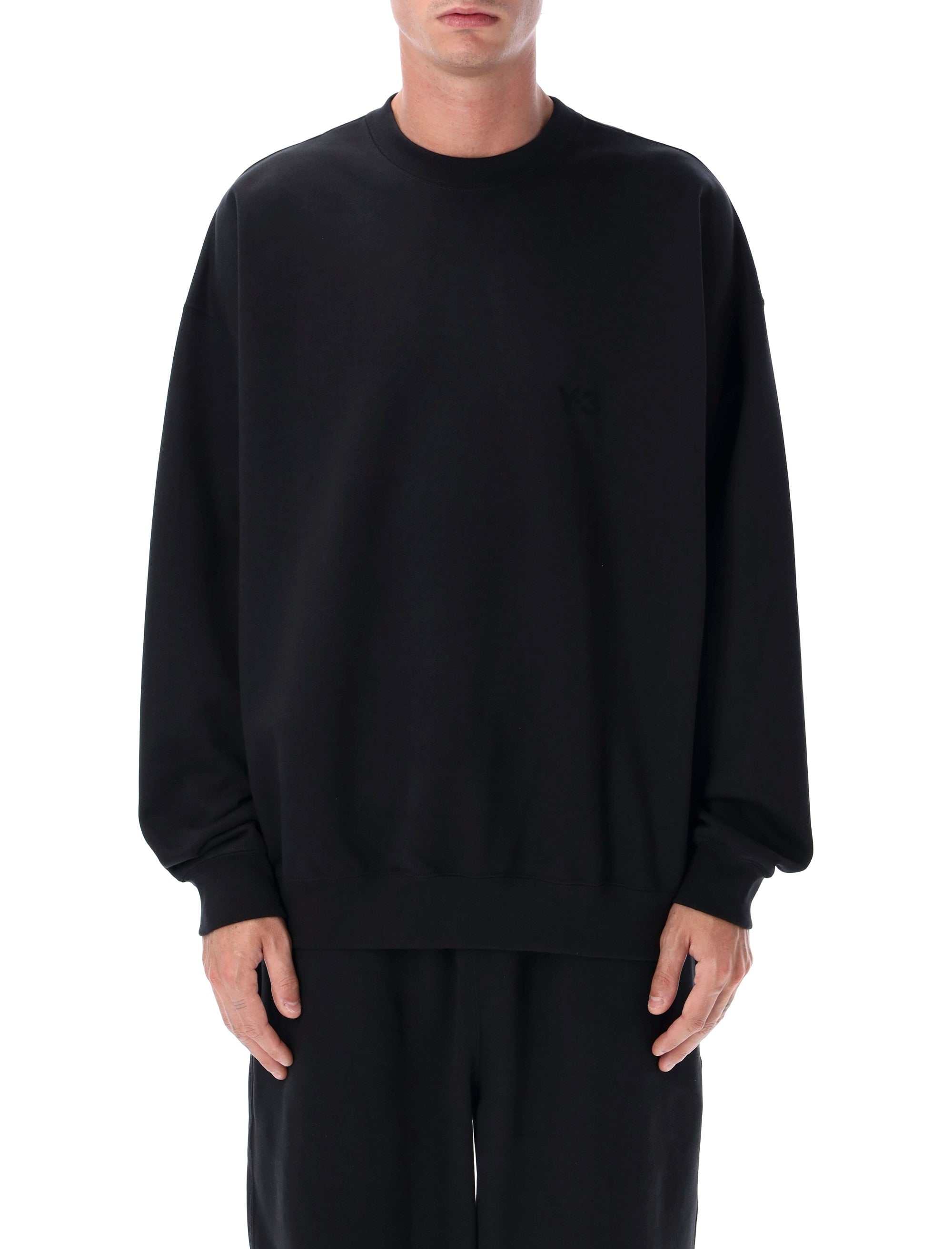 Brushed Terry Crew Sweatshirt