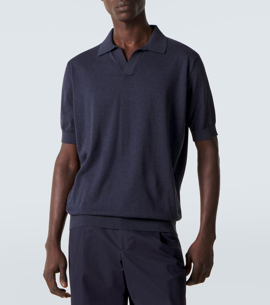 Cotton polo shirt