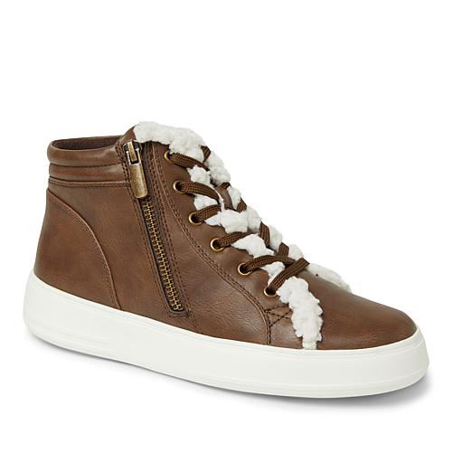 Original Comfort by Kinsley Sport Zip & Lace Bootie - Brown
