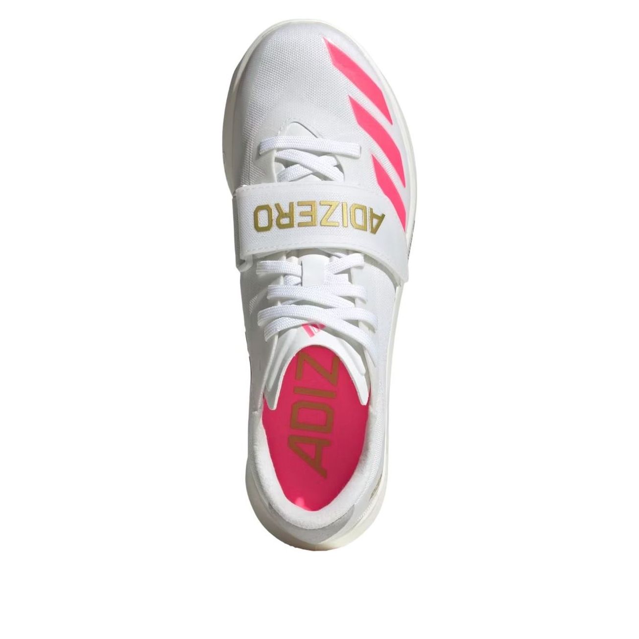 Adizero TJ/PV 'White Pink Gold Metallic'